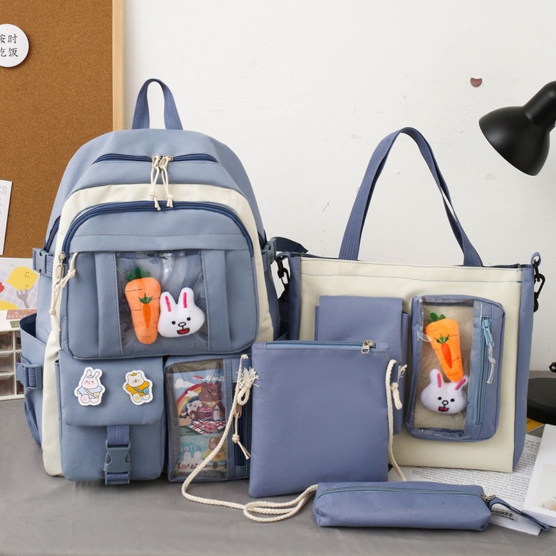 Lightweight schoolbag for girls, cute for primary school students, large-capacity children's backpack for girls in grades three to five and six in summer Specification drawing
