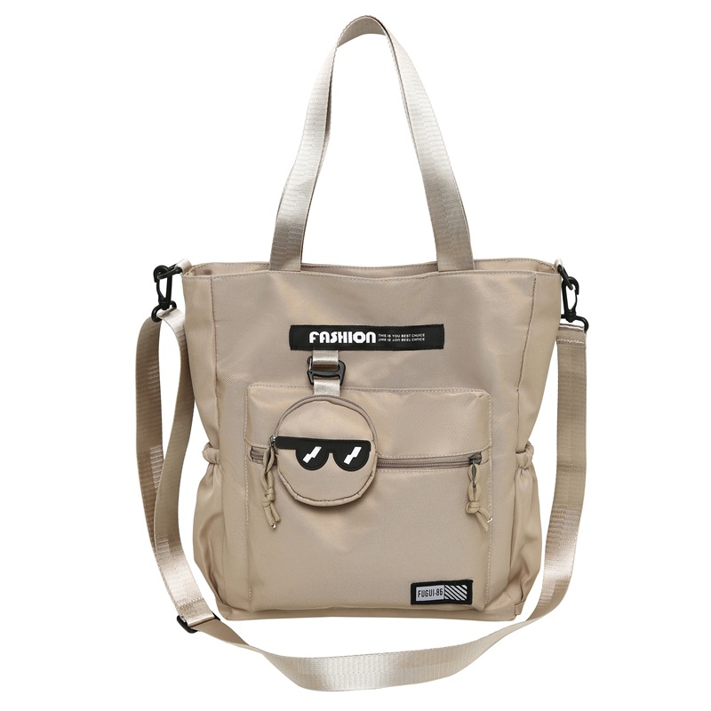 New men's and women's daily light and casual commuting bag, college student class crossbody bag, Japanese-style versatile outdoor bag Item Picture