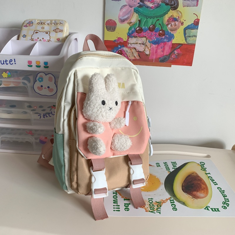 Kindergarten schoolbags for boys and girls, cute baby backpacks, children aged 3 to 6 in the middle and senior classes, backpacks for first-grade girls Specification drawing
