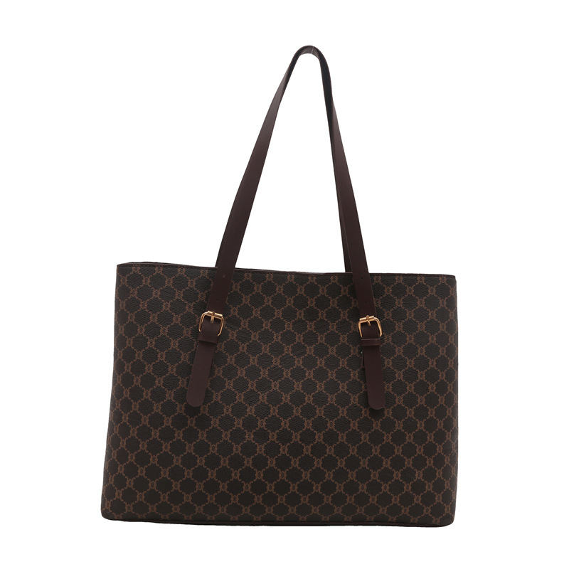 Commuter large-capacity bag 2024 new style women's bag, autumn fashion, stylish, versatile shoulder bag, high-end tote bag Item Picture