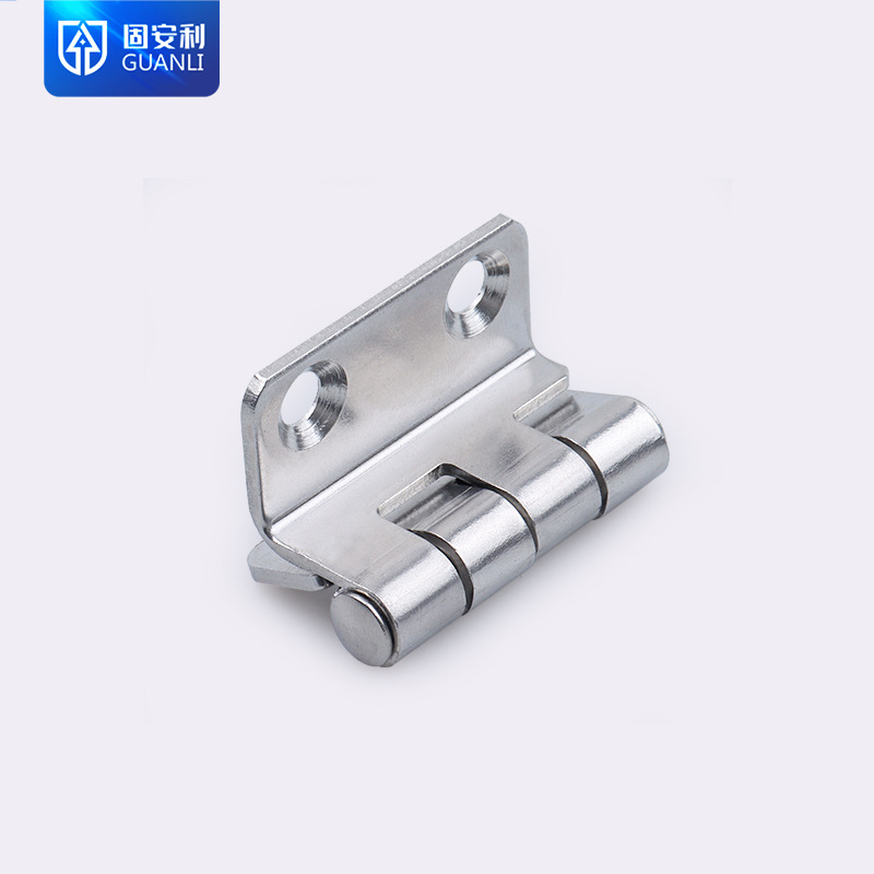 304 stainless steel hinge W-type 1.5-inch bending hinge, thickened CL252 for industrial equipment box cabinet door hinges Specification drawing
