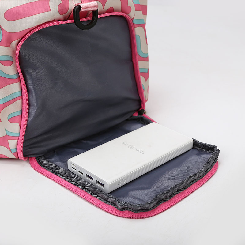 Yoga exercise bag, women's fitness bag, women's dry and wet separation storage training bag, large-capacity hand-held crossbody travel bag details Picture