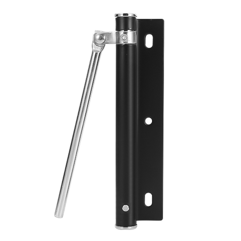 Stainless steel simple door closer, spring silent light wooden door rebound closer, adjustable automatic door closing device Item Picture