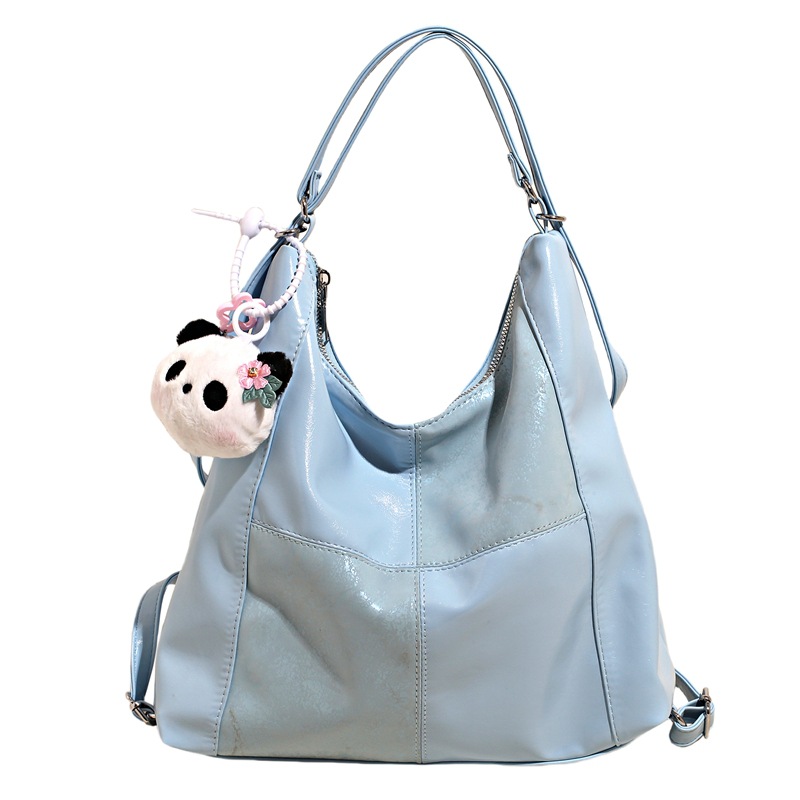 Women's bag 2025 Spring/Summer New commuter large-capacity tote bag, fashionable and versatile, retro bucket, fresh soft bag, cross-border Item Picture