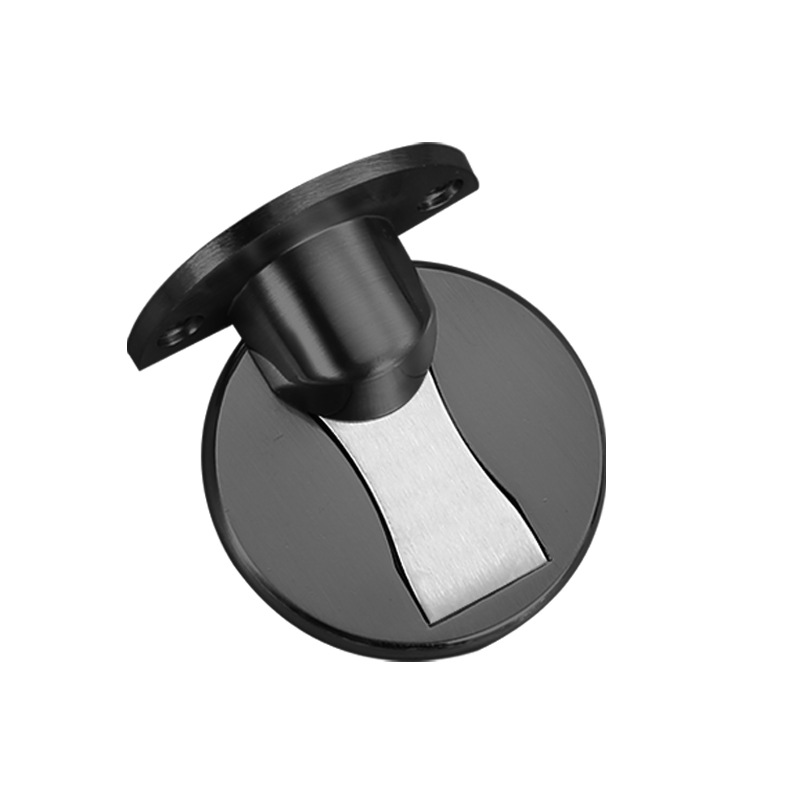 No need for drilling, adjustable door suction, indoor wooden door, silent magnetic door stop, anti-collision invisible door top, strong magnetic wall suction Item Picture