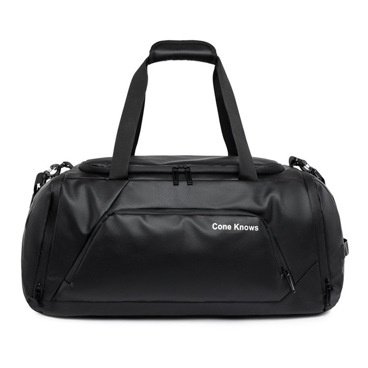 Water-resistant large-capacity fitness bag, laminated Oxford fabric, multi-functional high-quality travel bag, double-back crossbody handbag Item Picture