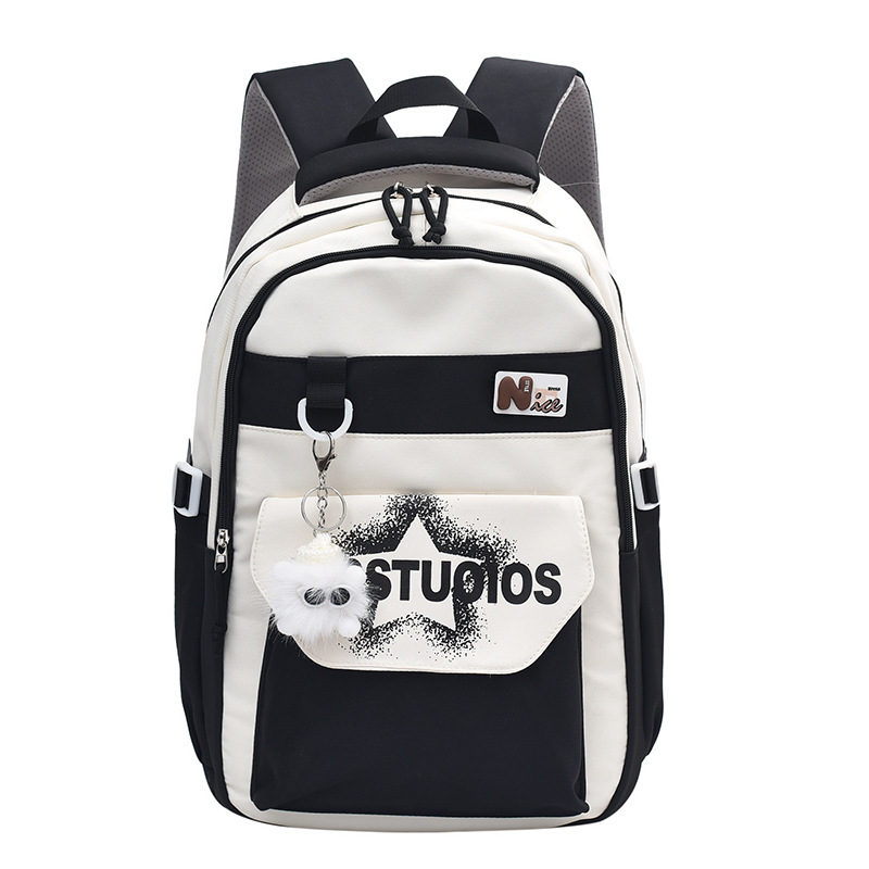 Schoolbag for girls, fresh and cute, high appearance level for junior high school students, cute backpack for primary school students, large-capacity lightweight backpack for middle school students Item Picture