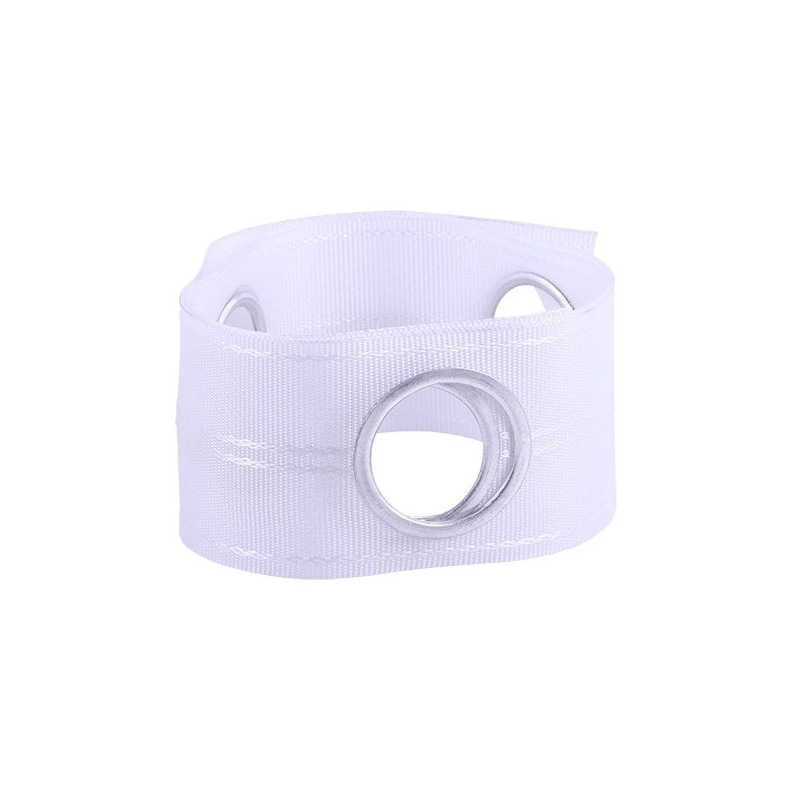 The factory supplies curtain perforated fabric belts, spun belts, Roman rings, thickened textile belts, auxiliary materials and accessories in stock for cross-border purchase Item Picture