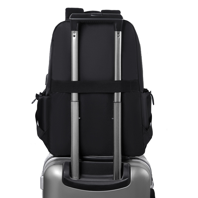 Cross-border business men's high-end waterproof computer bag, lightweight and large-capacity backpack, business trip and commuting travel backpack Specification drawing