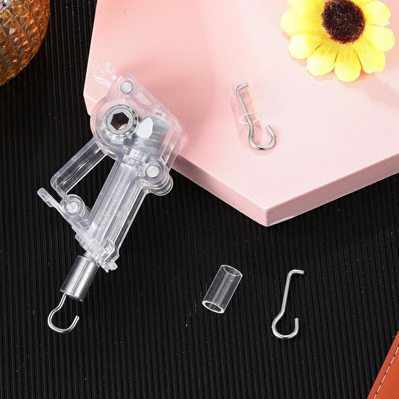 Venetian blind curtain head hook rubber hose repair parts, Venetian blind frequency converter replacement hook 2 sets Item Picture