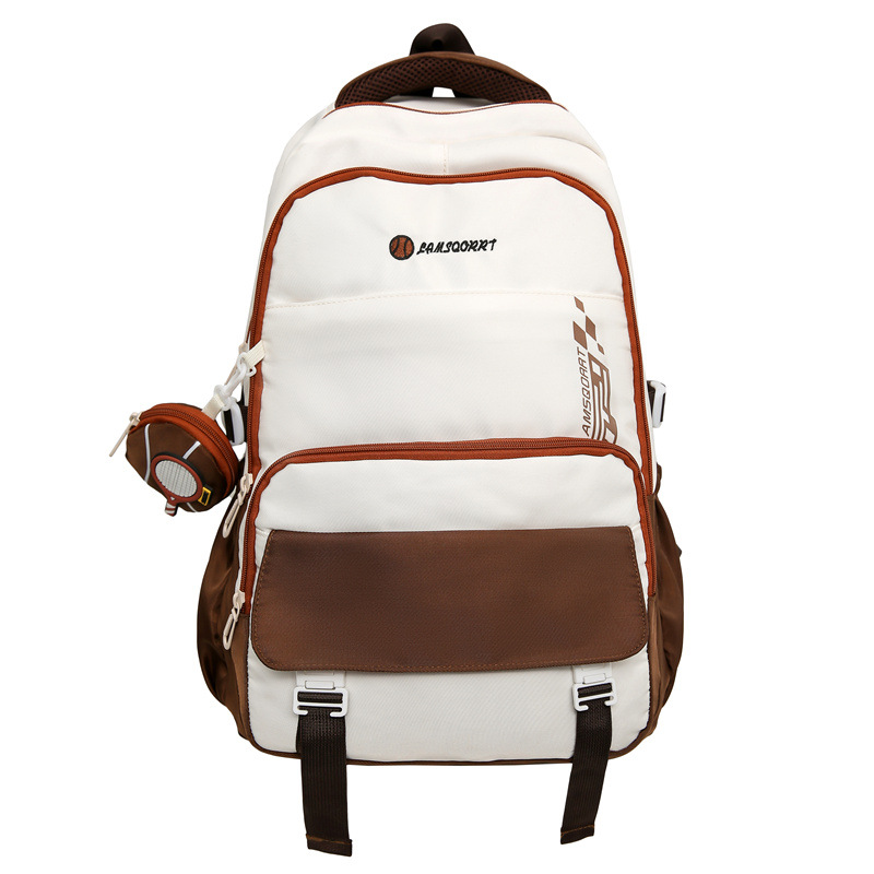 2024 New high-quality junior high school backpack for boys, Korean style ins large-capacity, high-appearance-level high school student backpacks Item Picture