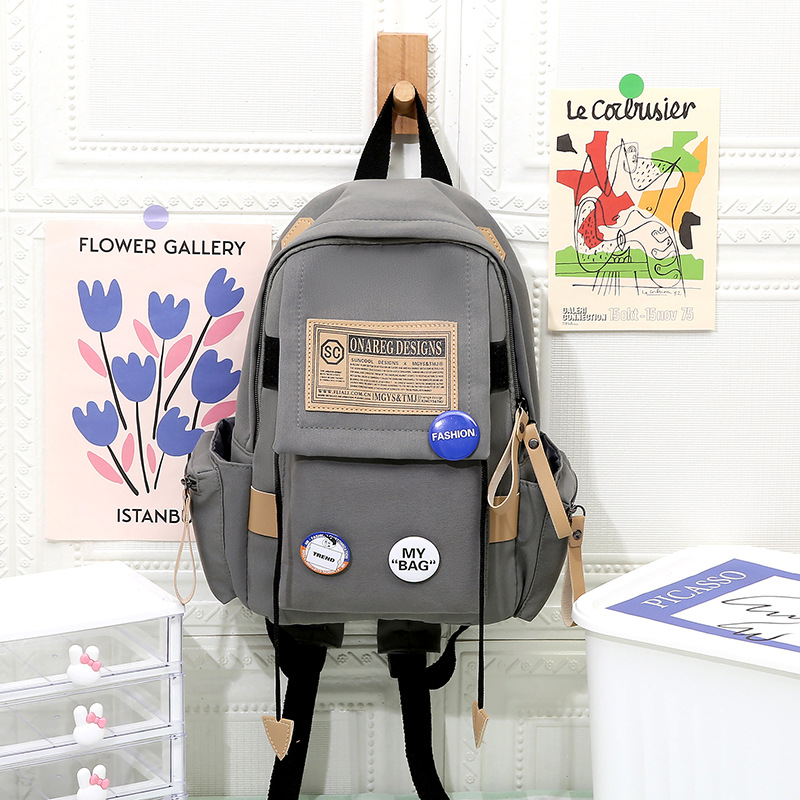 New children's schoolbags, Korean version kindergarten backpacks, cross-border large-capacity fashionable campus backpacks, wholesale study kits Application Scenario