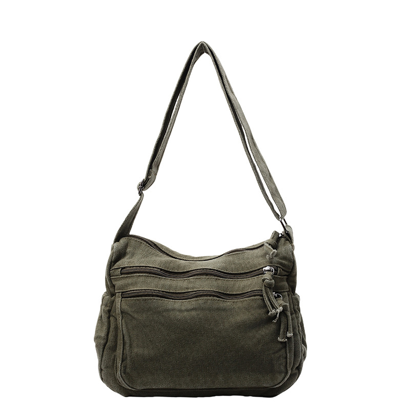 This year, the new spring fashion fabric bag and single-shoulder bag for casual women in 2025 are popular, as well as the crossbody bag for commuting to school Item Picture