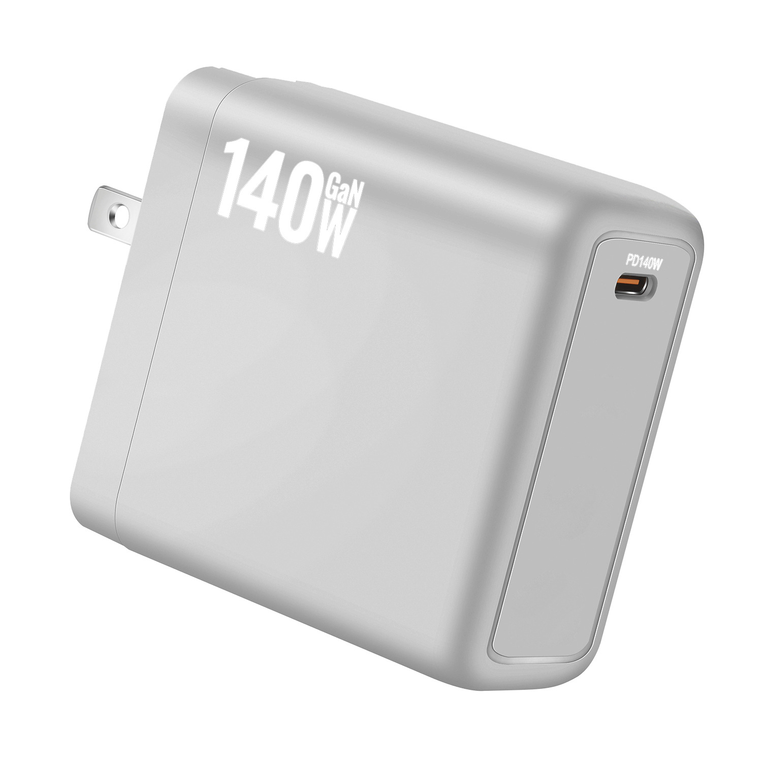 140W gallium nitride PD3.1 charger, 140W foldable and interchangeable pin adapter, cross-border new 140W charger Item Picture