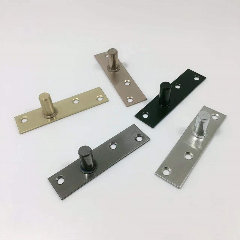 XEI3 glass door top axle plate, top axle stainless steel, black titanium gold, rose gold simple door axle, top axle and floor spring Item Picture