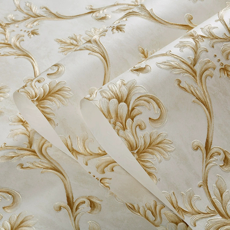 【 Manufacturer 】 Cross-border precision pressed non-woven fabric self-adhesive wallpaper, 3d stereoscopic bedroom, living room, TV background, wall stickers Application Scenario