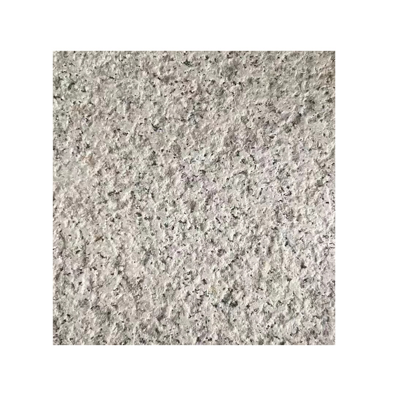 Shandong sesame white flamed surface slabs, granite paving stones, outdoor squares, parks, sidewalks, white sesame flamed slabs Item Picture