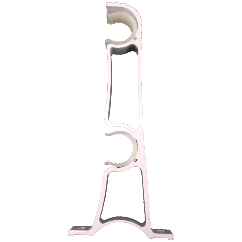 Curtain rod Roman rod bracket seat hook support thickened aluminum alloy side-mounted double bracket installation code curtain rod accessories Item Picture