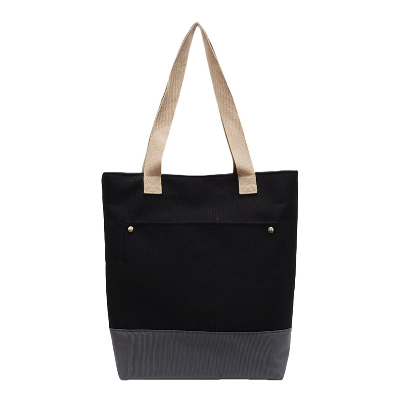 Spring 2025 new hand-held large-capacity file bag, fashionable and casual handbag, color-matched versatile commuter shoulder bag Item Picture