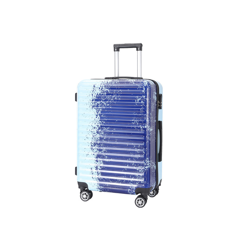 Customized ABS luggage, fashionable and casual, large-capacity zipper and handle suitcase, high appearance level, hard shell travel suitcase for men and women full figure