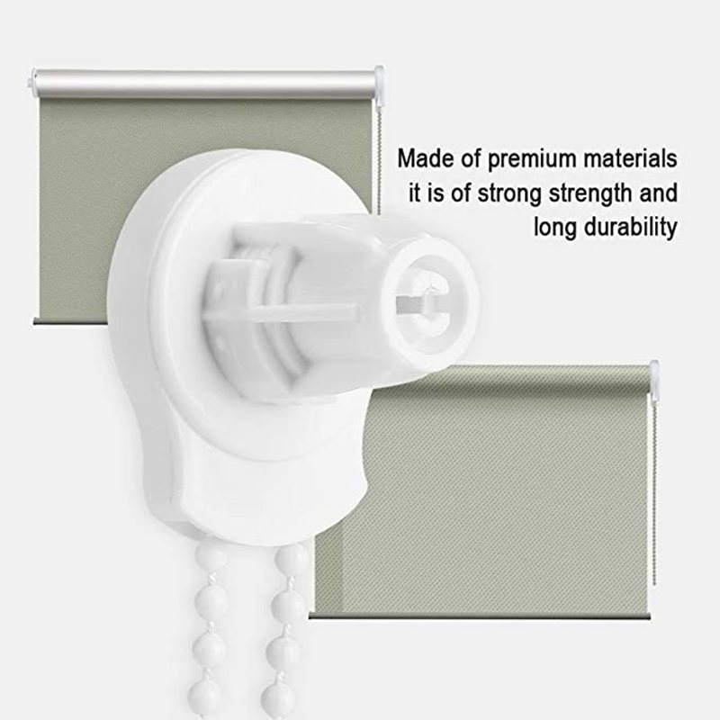 Cross-border retail 25MM roller blind head controller curtain accessories POM thickened roller blind curtains with screws included Specification drawing
