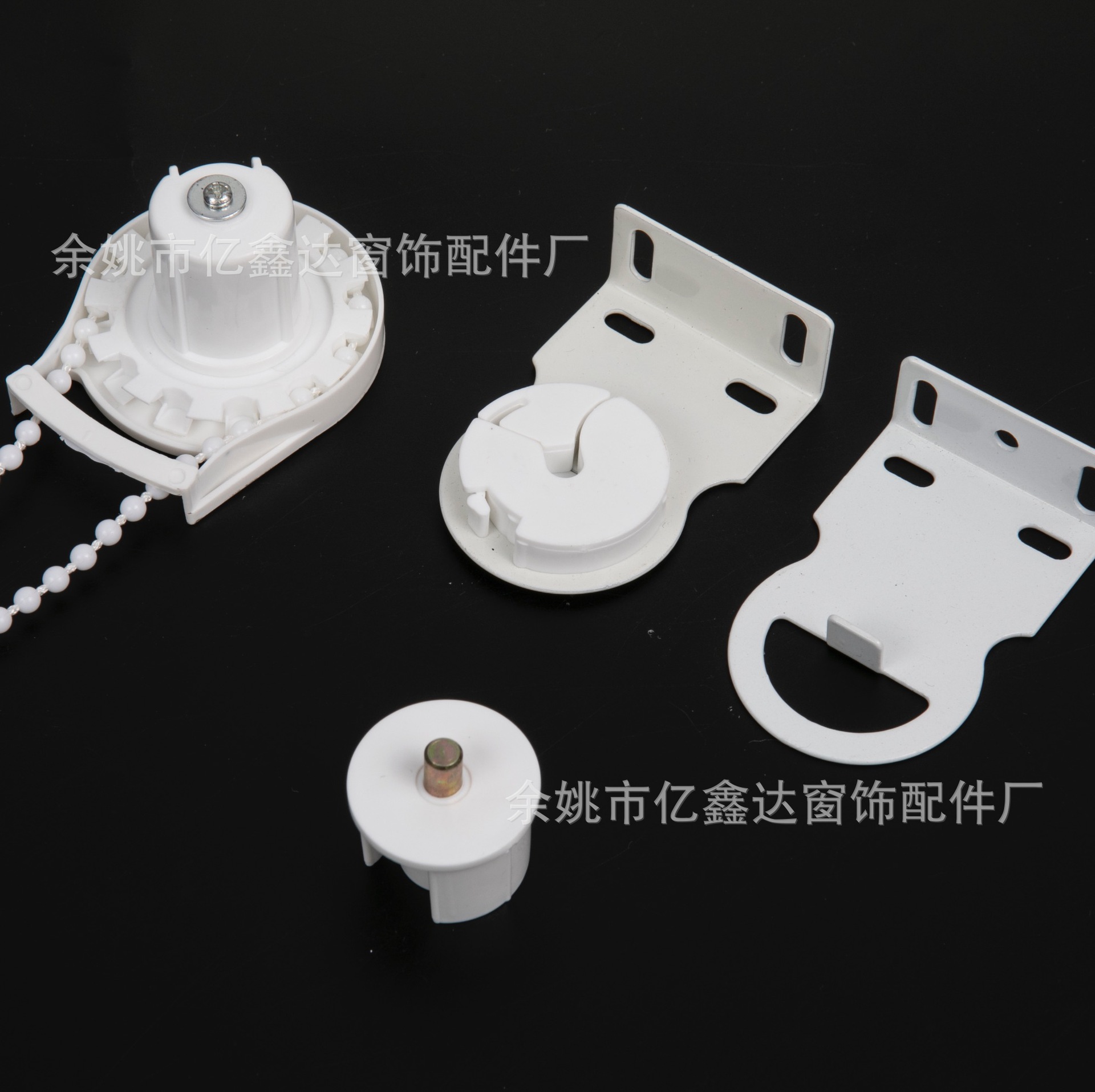 【 Factory Direct Supply 】 Universal window decoration roller blind accessories 28#38# head plastic and metal accessories for household use Specification drawing