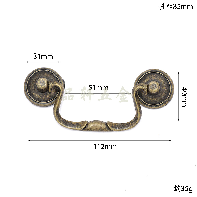 Factory direct supply of home decoration handles, packaging boxes, gift boxes, handles, wooden box handles, cabinet doors, drawer handles Application Scenario