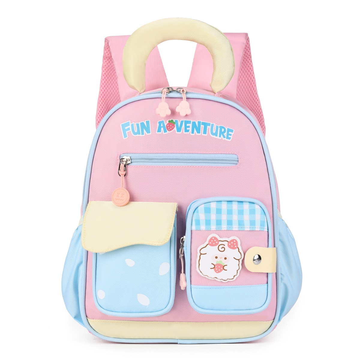 New sweet and charming children's schoolbag for primary school girls and sixth graders, a large-capacity backrest bag for girls Item Picture