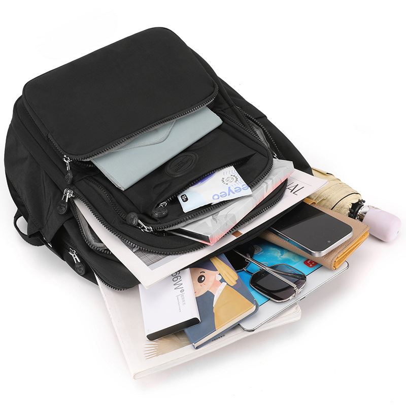 Colorful Fox's new women's backpack, large-capacity travel outdoor backpack, water-resistant nylon student schoolbag Application Scenario