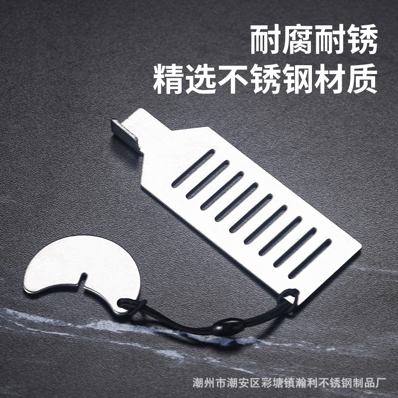 Door stopper, door stopper, top door stopper, portable rental house door lock, single person safety, anti-wolf, single person blocking, anti-theft Specification drawing