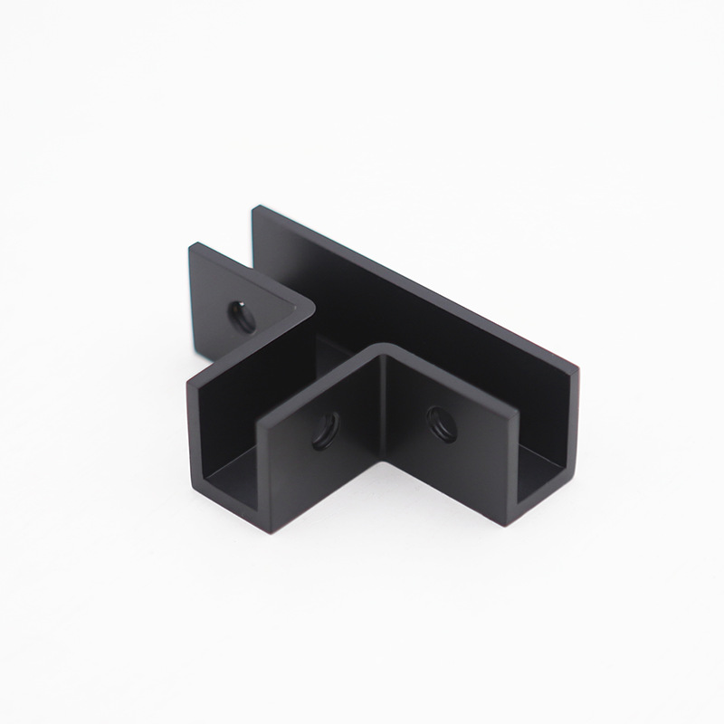 Factory wholesale T-shaped Angle slot clamps, double-sided multi-functional connection parts, brass Angle codes, no-opening Angle code fixing clamps details Picture