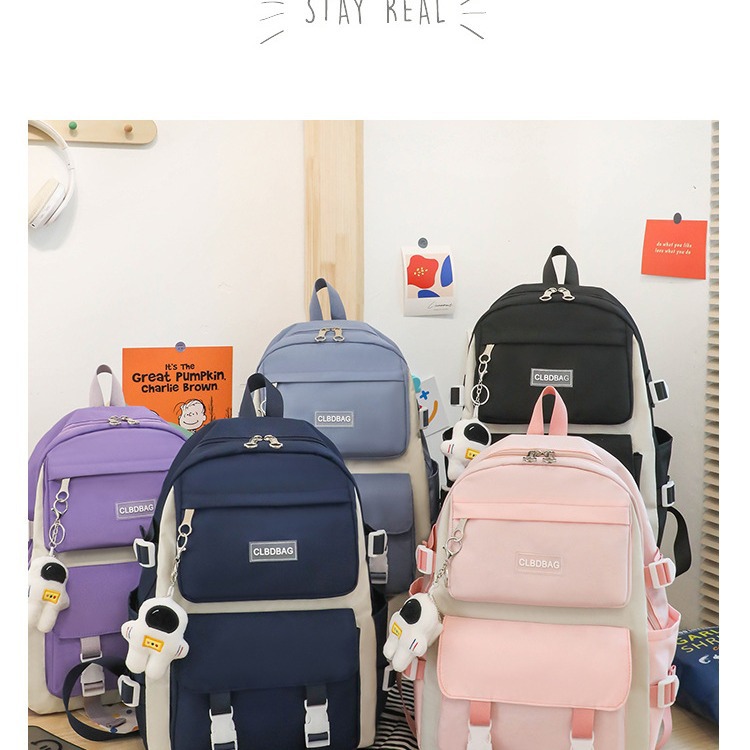 2023 New schoolbag for girls, junior high school students, primary school students from grades three to four, five and six, lightweight backpacks with large capacity Application Scenario