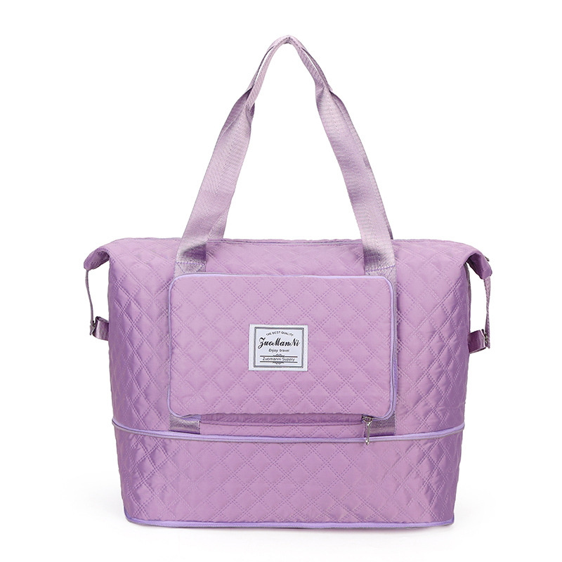 Dry and wet separated travel bags, yoga bags with large storage capacity, short-distance travel training and fitness bags, LOGO wholesale Item Picture