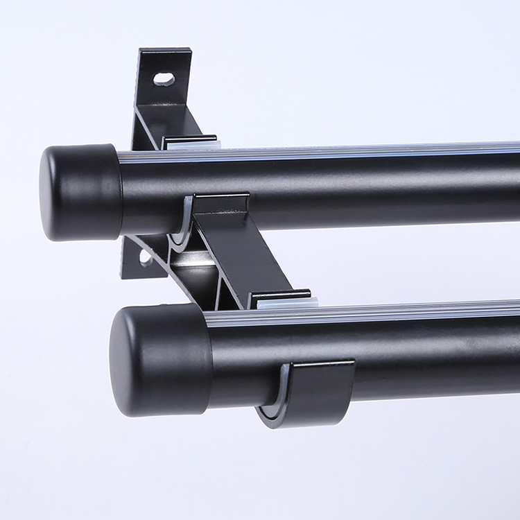Hot-selling ironwork curtain rod decorative heads, curtain accessories and auxiliary materials, Roman rod plugs, curtain rod sealing flat heads Item Picture
