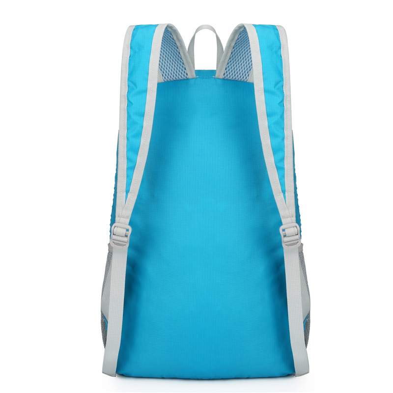 Outdoor hiking bag, portable foldable shoulder hiking sports backpack, skin bag, light and casual travel bag Specification drawing