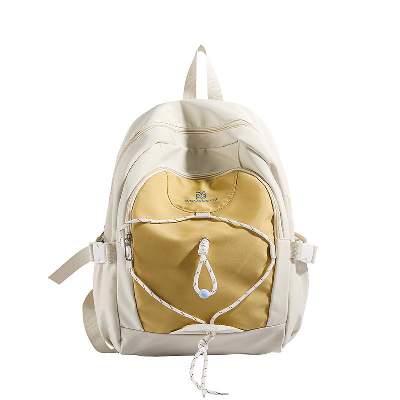 New fashionable autumn and winter schoolbag for students, large capacity, cute backpack, design sense, versatile, lightweight backpack Item Picture