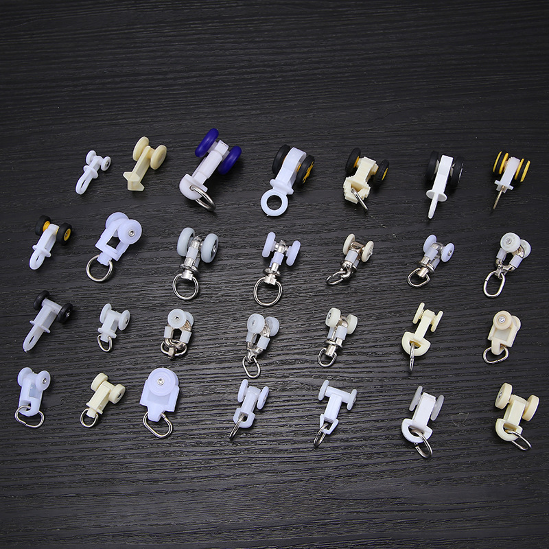 Direct sales from the manufacturer of curtain accessories, track wheels, curtain wheels, old-fashioned straight rails, curved rails, wheels, roller wheels details Picture