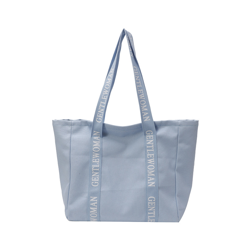 The 2025 new canvas bag for women is versatile, fashionable and of high quality. It is a large-capacity single-shoulder bag for commuting and can be carried for shopping Item Picture