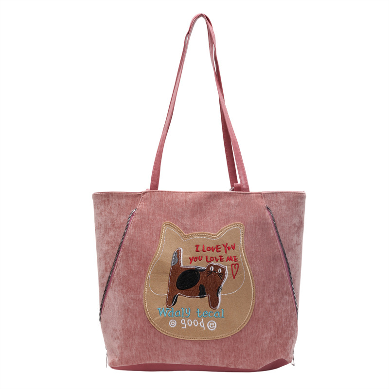 This year, cross-border backpacks are popular for women. The new 2024 autumn and winter high-end tote bag and large-capacity commuting single-shoulder bag Item Picture