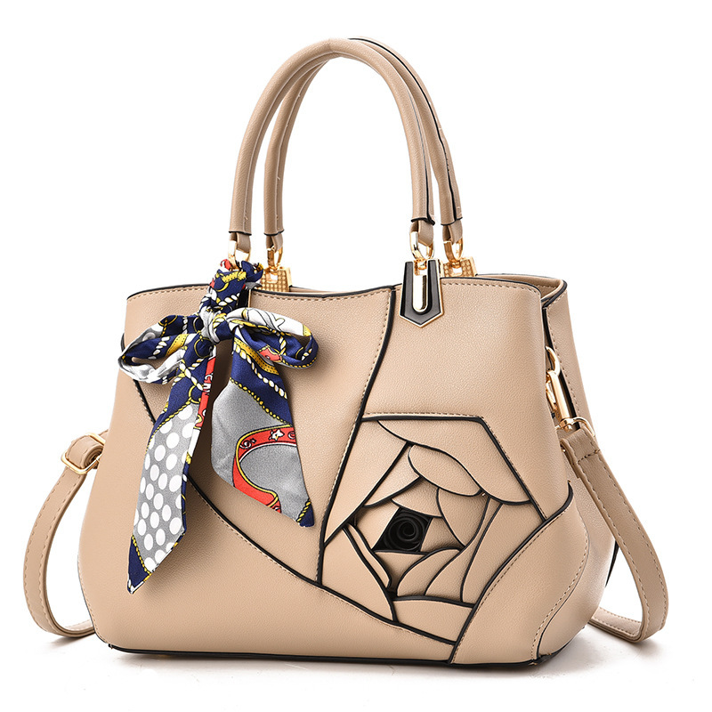 Cross-border foreign trade women's bag 2022 New style Trendy middle-aged mom, elegant, simple and fashionable single-shoulder crossbody handbag Item Picture