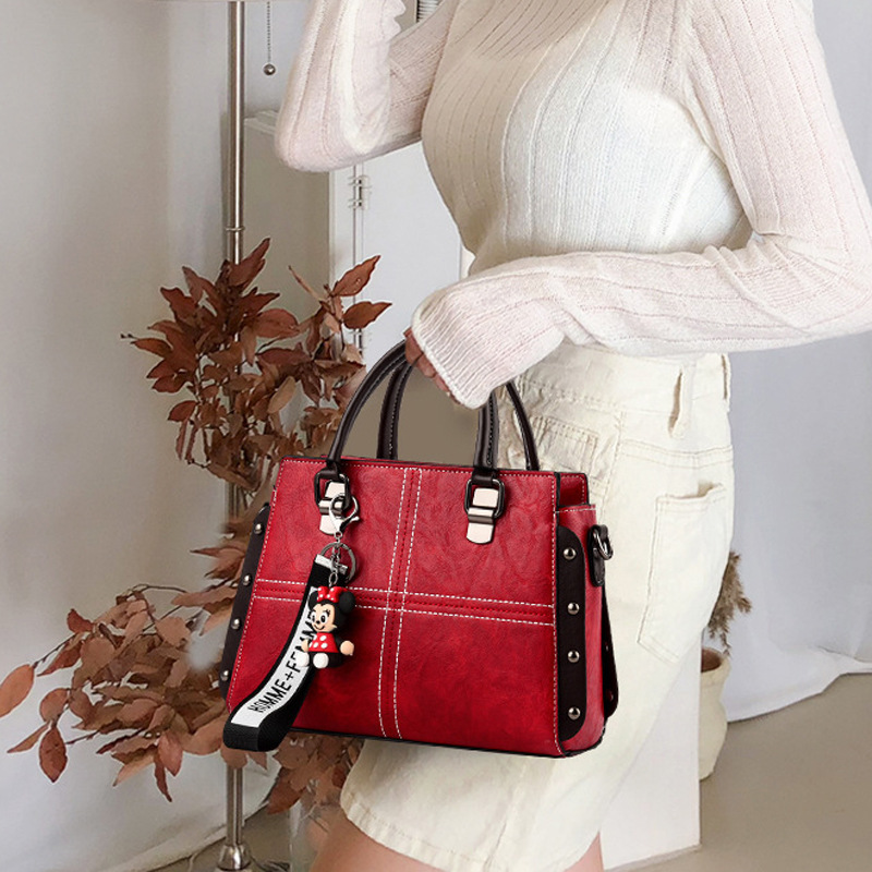 2022 New style women's bags: Korean-style personalized single-shoulder bag, fashionable and versatile crossbody bag, women's casual handbag Specification drawing