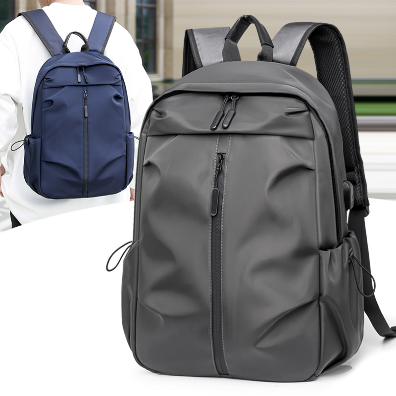Wholesale of cross-border casual backpacks, Korean-style versatile college student schoolbags, fashionable business commuting computer bags and travel bags full figure