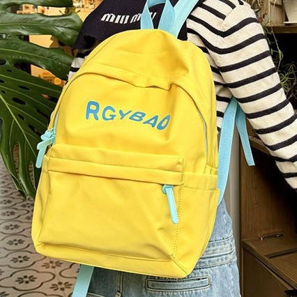 ins High appearance level girlish heart schoolbag for girls, light and versatile, fresh and clean 2024 new versatile backpack Specification drawing