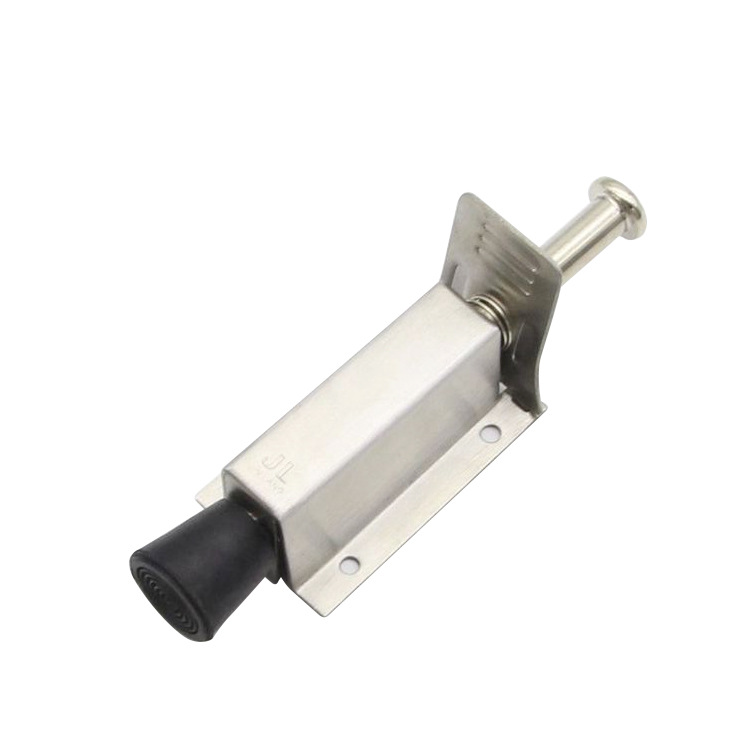Stainless steel foot pedal door fixator, rubber door support foot pedal door top, movable door top anti-swing device door resistance Item Picture