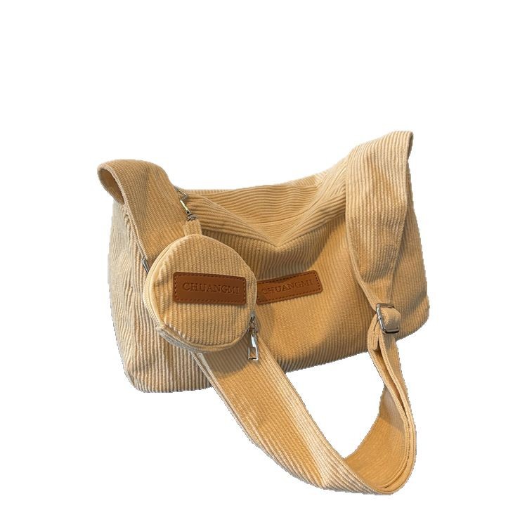 Autumn and winter large-capacity commuting high-end solid color backpack, 2024 new crossbody bag, student class tote bag Item Picture