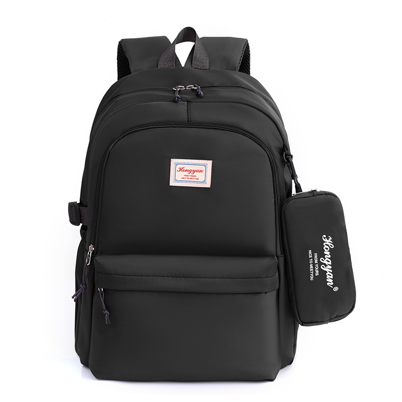 Wholesale of new Korean-style casual large-capacity backpacks for foreign trade students, including school bags for junior and senior high schools and outdoor travel bags Item Picture