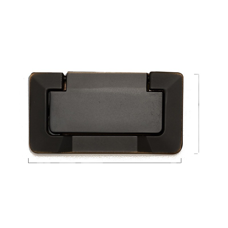 Hidden drawer handles, concealed cabinet doors, hidden handles, modern and simple cabinet handles, black wardrobe hidden handles Application Scenario