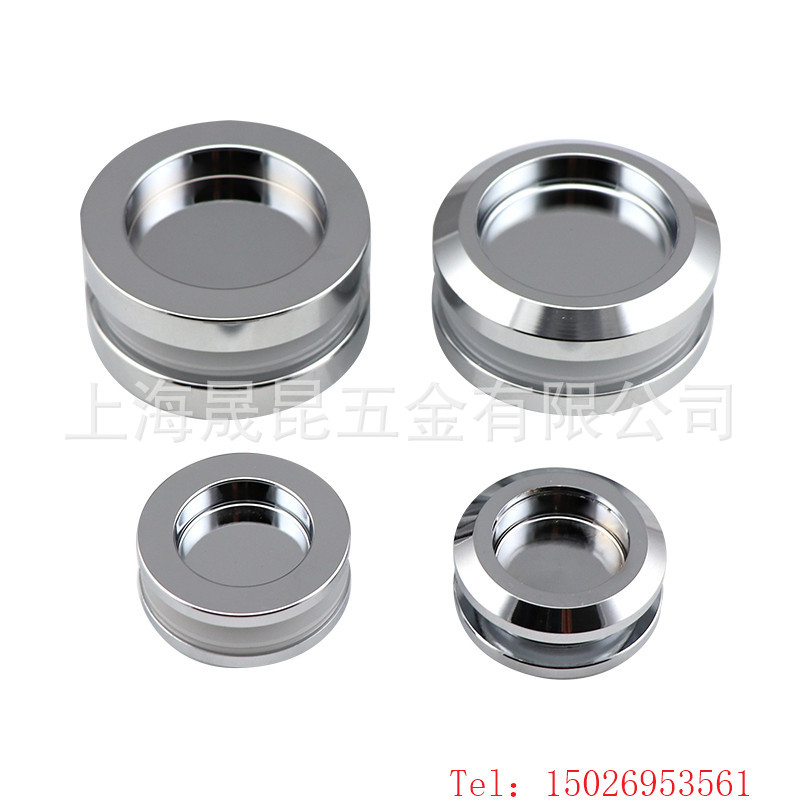 Shower room sliding door with round handle, bathroom double-sided sliding door with round handle, sliding glass sliding door with concealed handle Application Scenario
