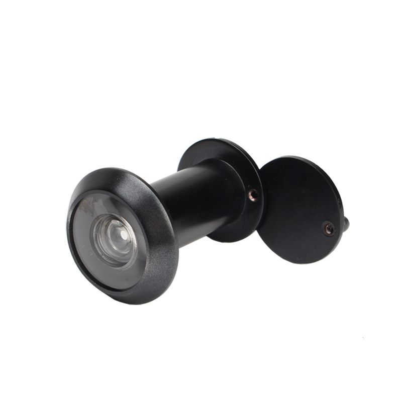 Brass cat's eye 200-degree high-definition optical lens wide-angle door mirror, anti-theft door with visible cover, sheep's eye cross-border supply Specification drawing