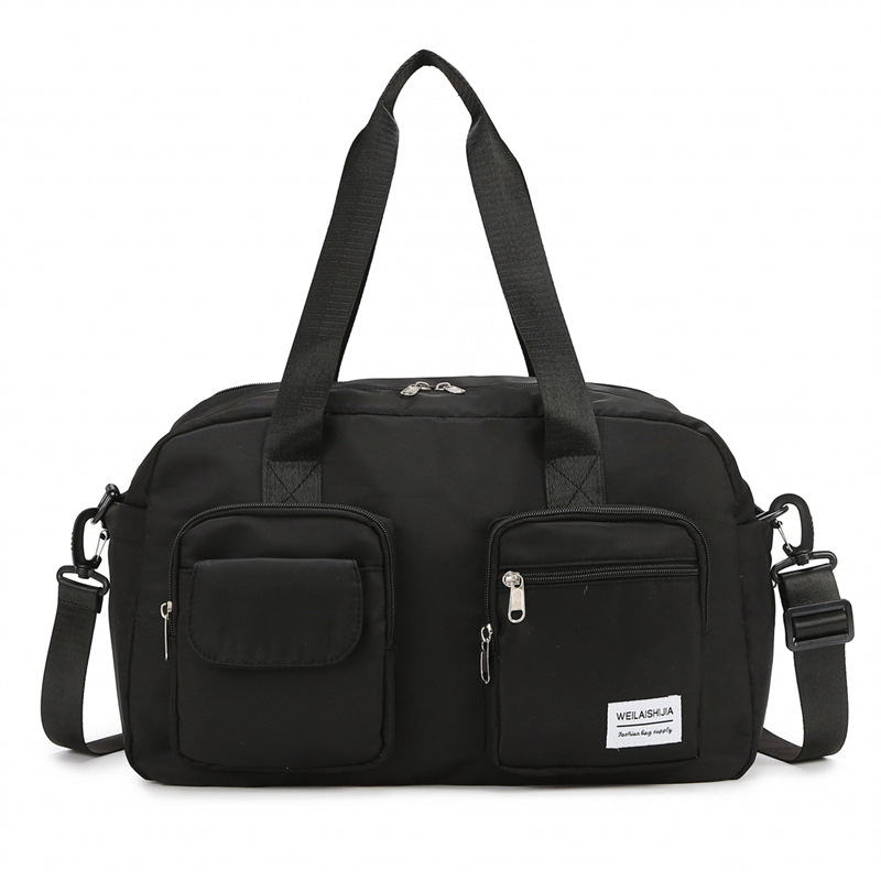 Large-capacity lightweight hand-held luggage bag, business travel bag, expandable sports and fitness bag, dry and wet separation crossbody bag Item Picture